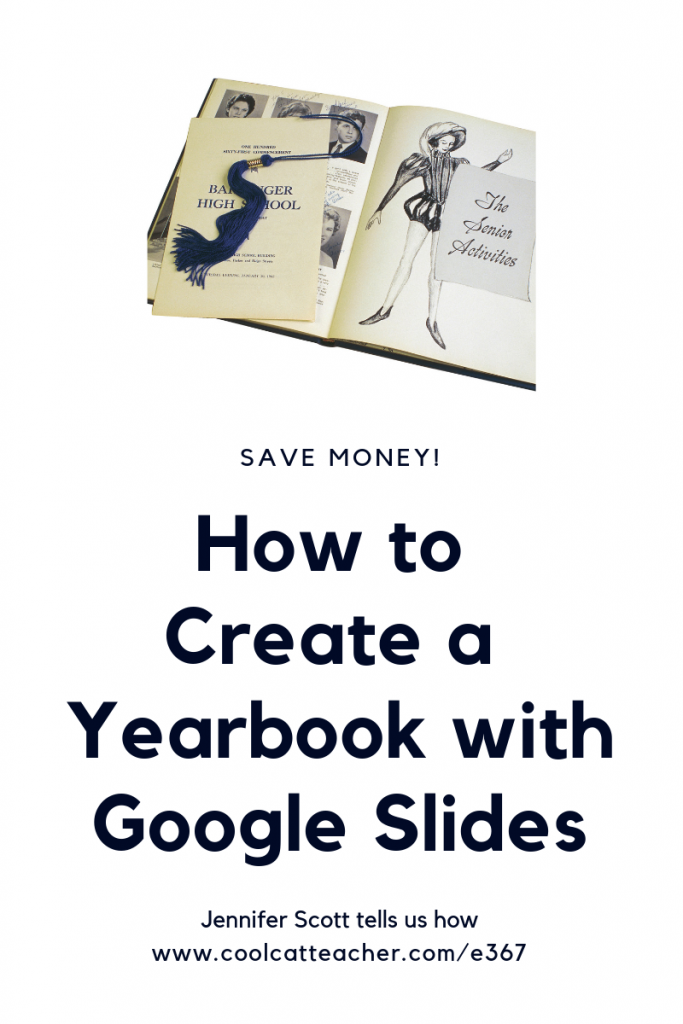 make a yearbook google slides pinterest